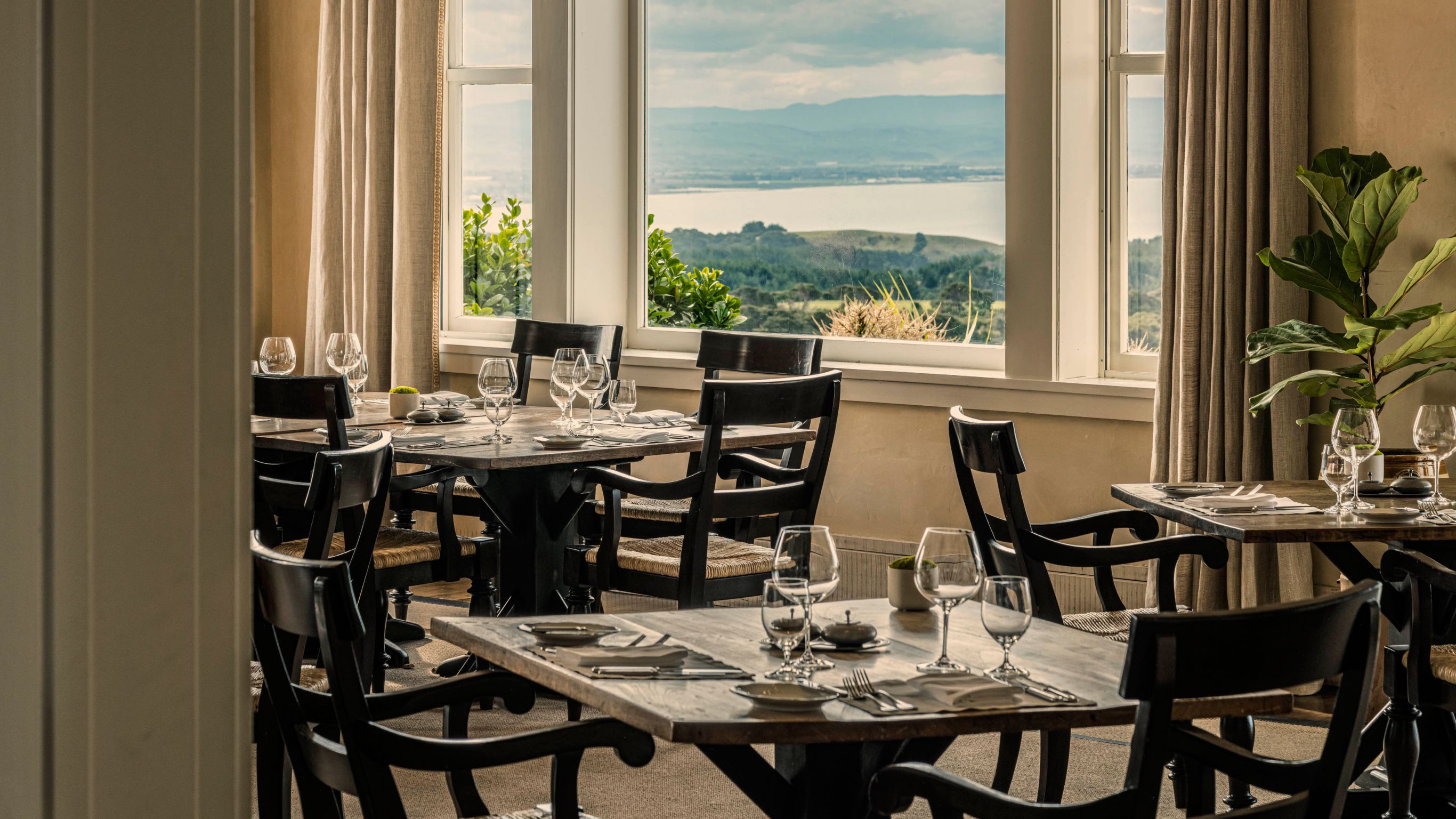 Interior view of main dining room